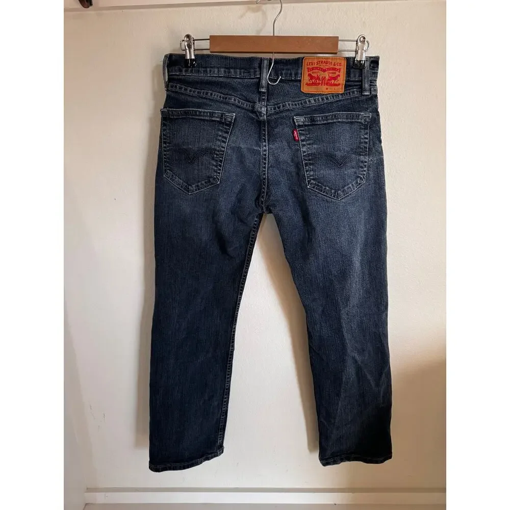 Levi's 559 Men's Jeans‎ Size 30x30 Dark Wash Straight Leg Casual Original
